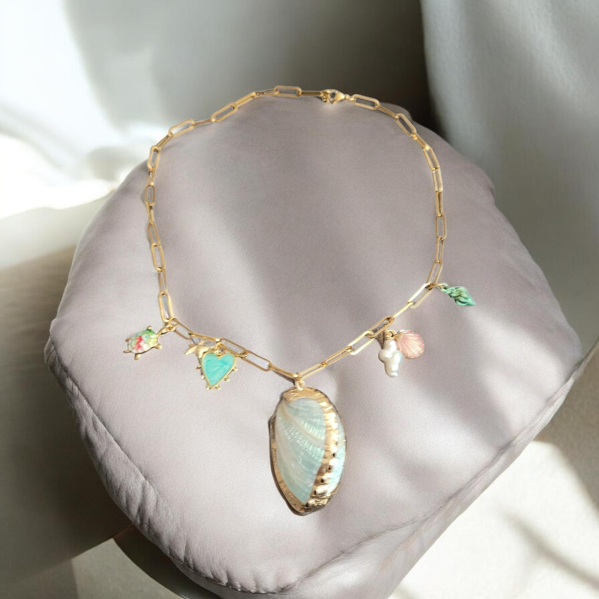 Theodora Charm Necklace