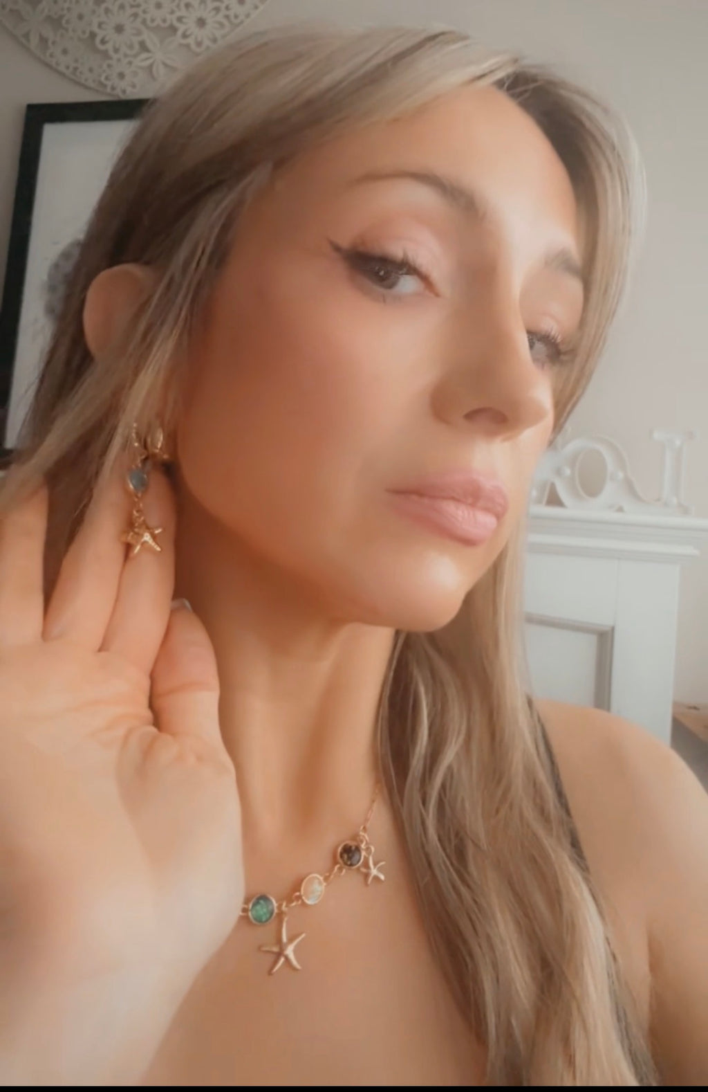 Luminara Starfish Earrings