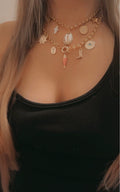 Venice Layered Charm Necklace