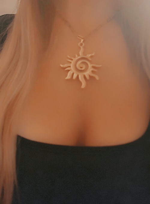 Caprice Sun Necklace