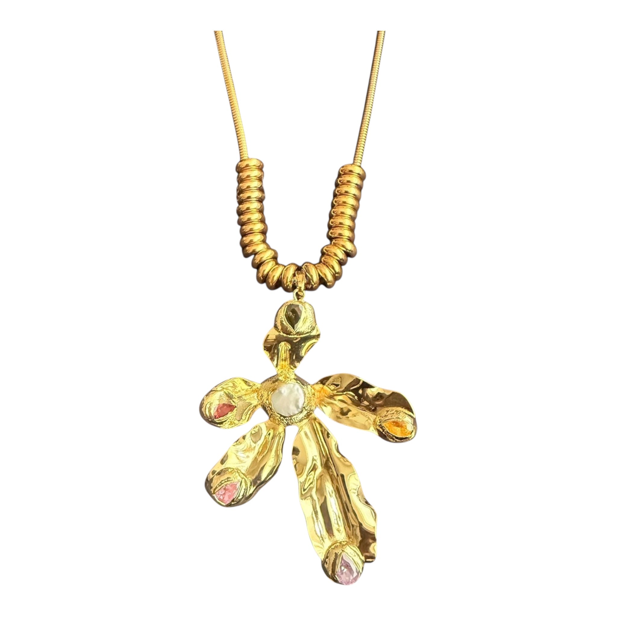 Ocean Orchid Necklace
