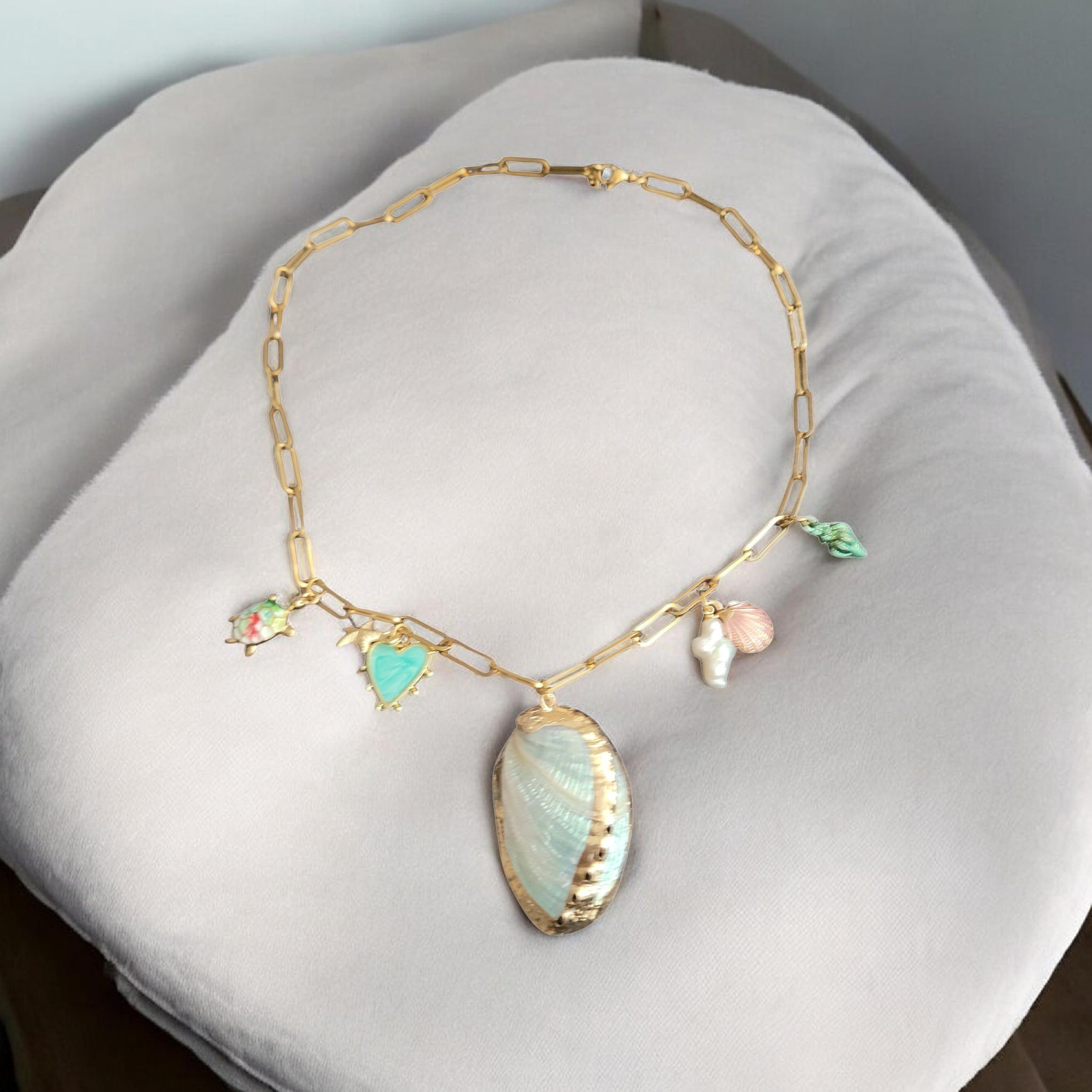 Theodora Charm Necklace