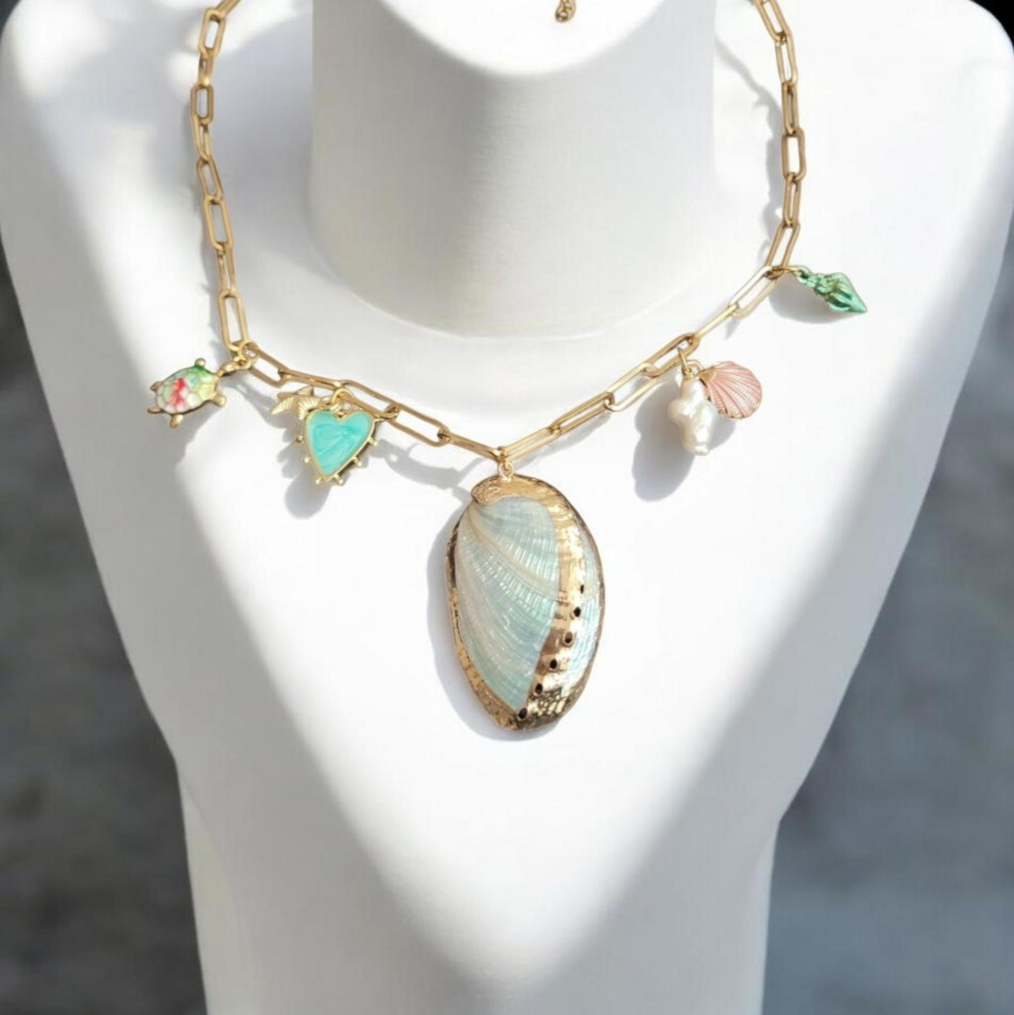 Theodora Charm Necklace