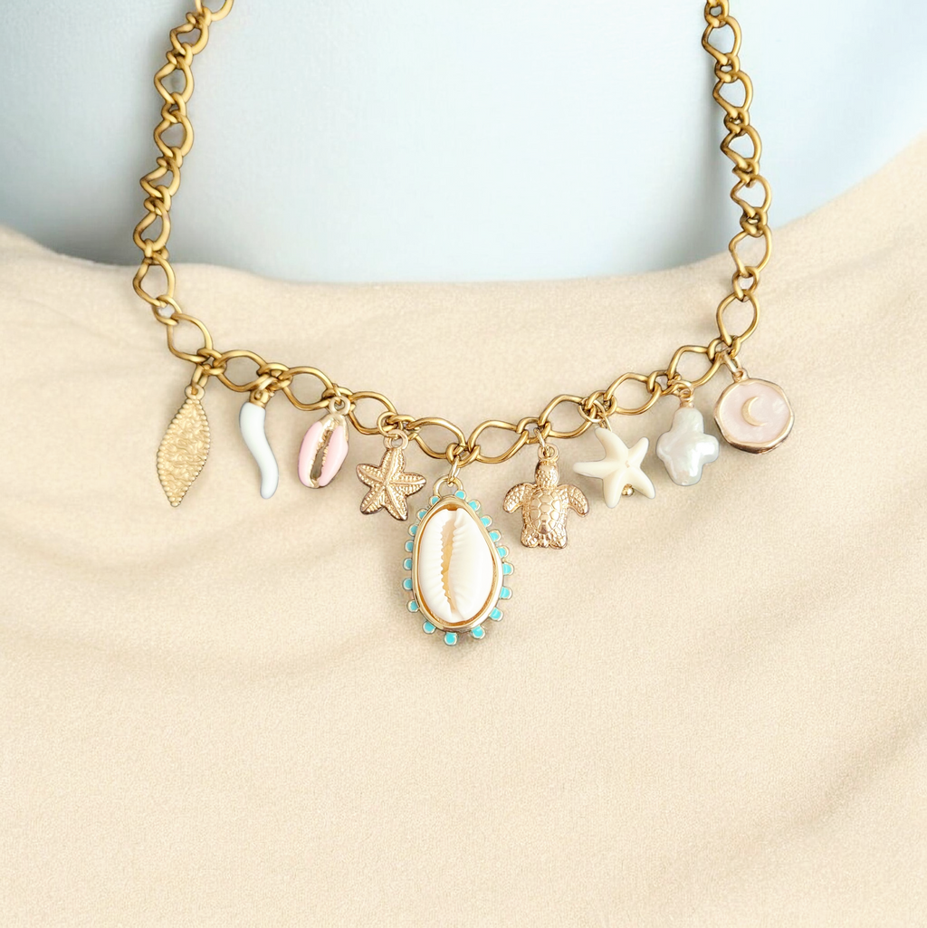 Evangeline Charm Necklace