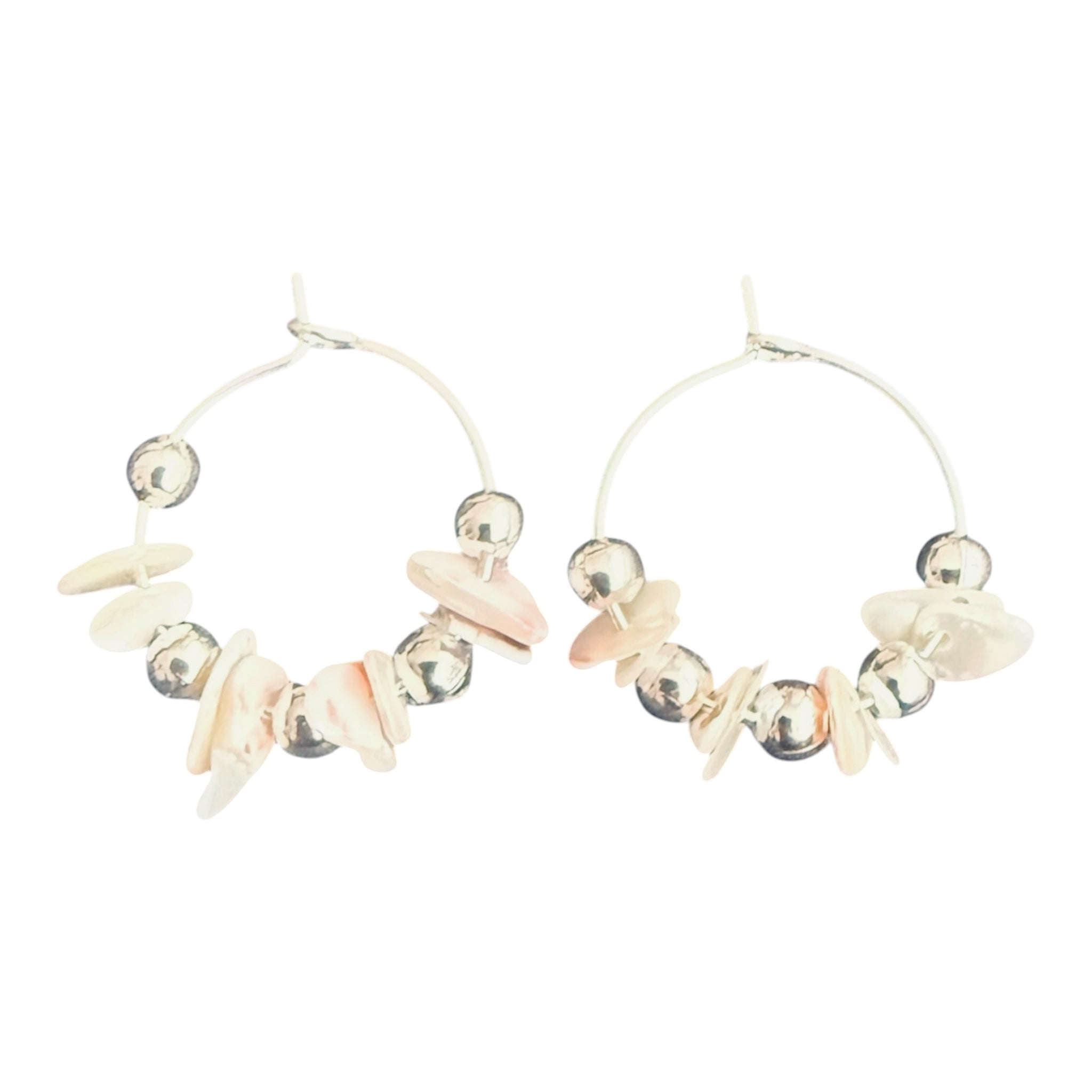 Levanté Earrings in Silver