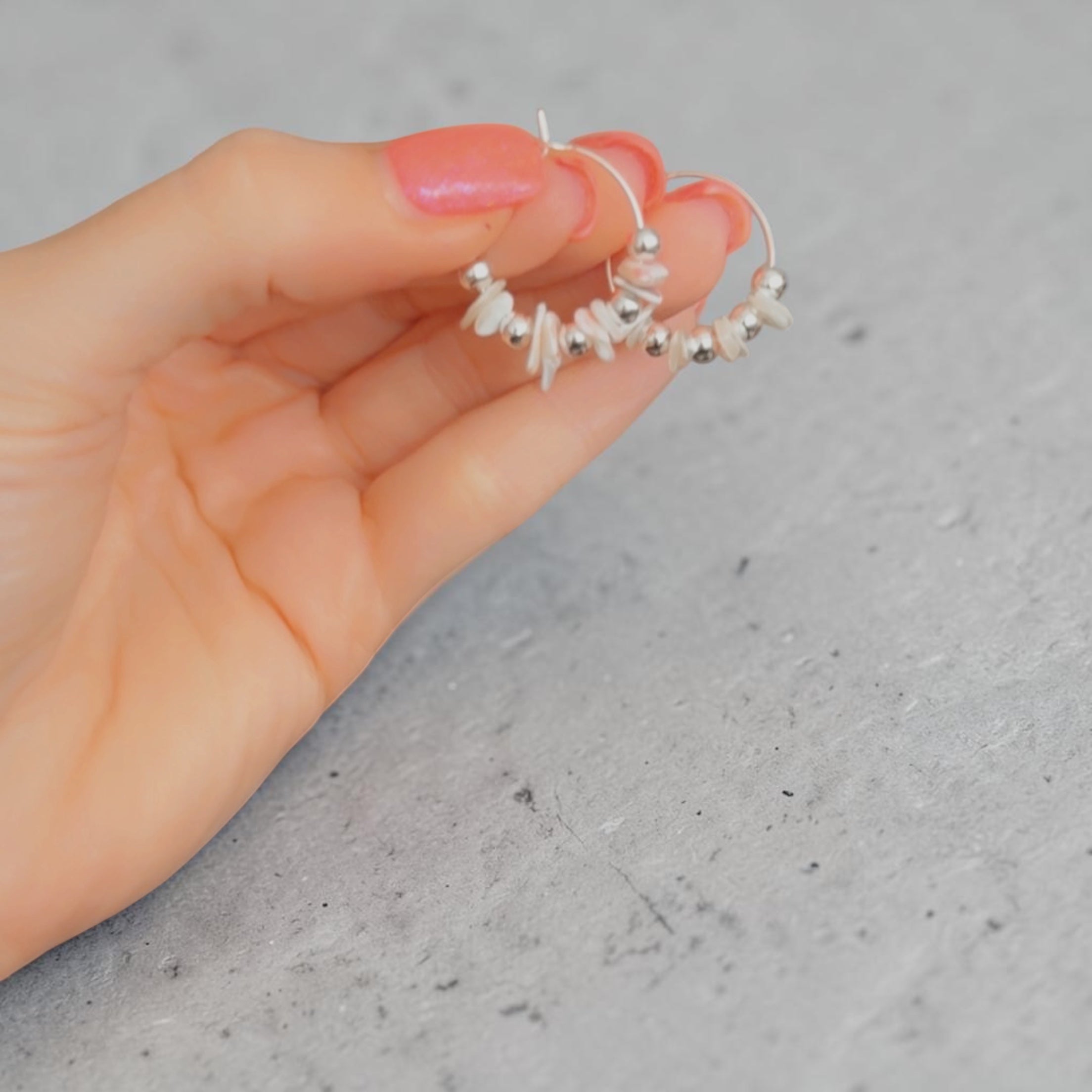 Levanté Earrings in Silver