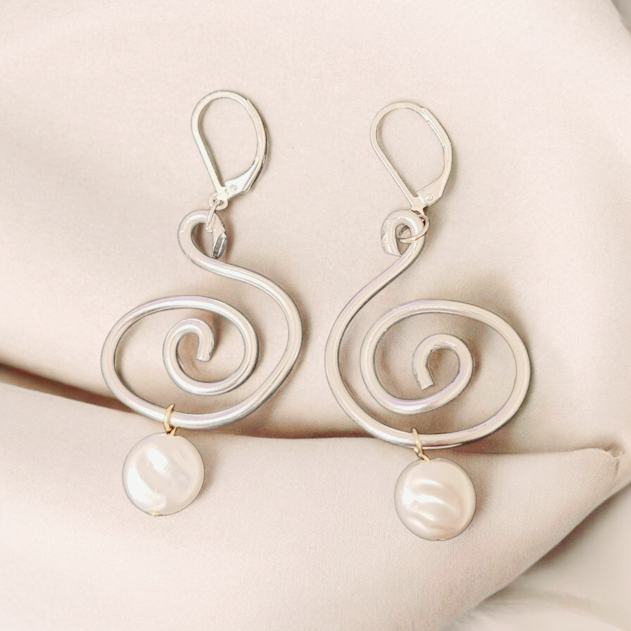 Silver Elora Earrings