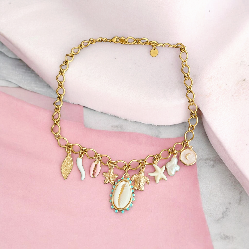 Evangeline Charm Necklace