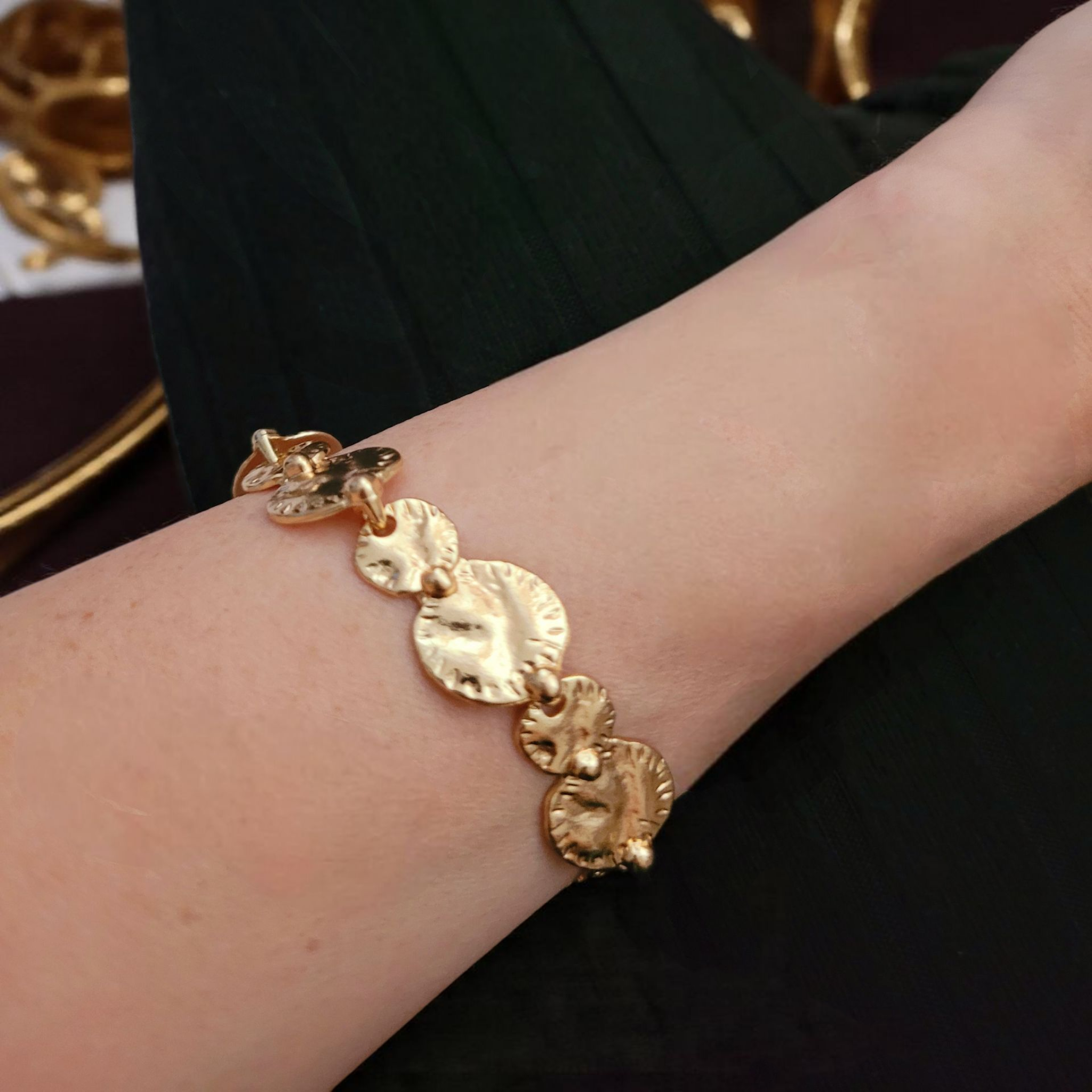 Corfu Coin Bracelet