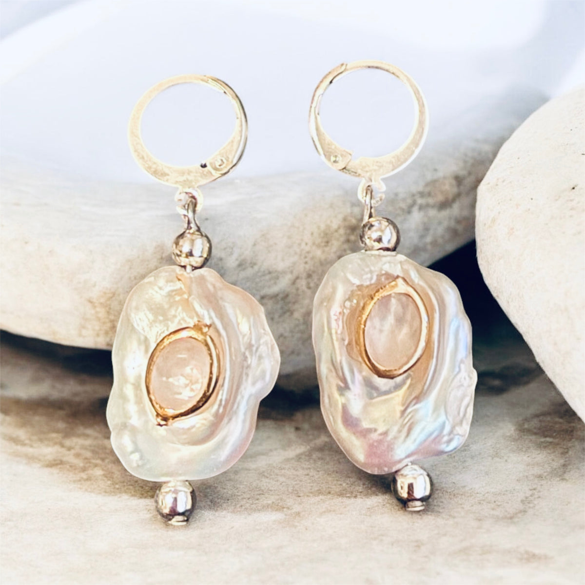 Fira Earrings in Silver