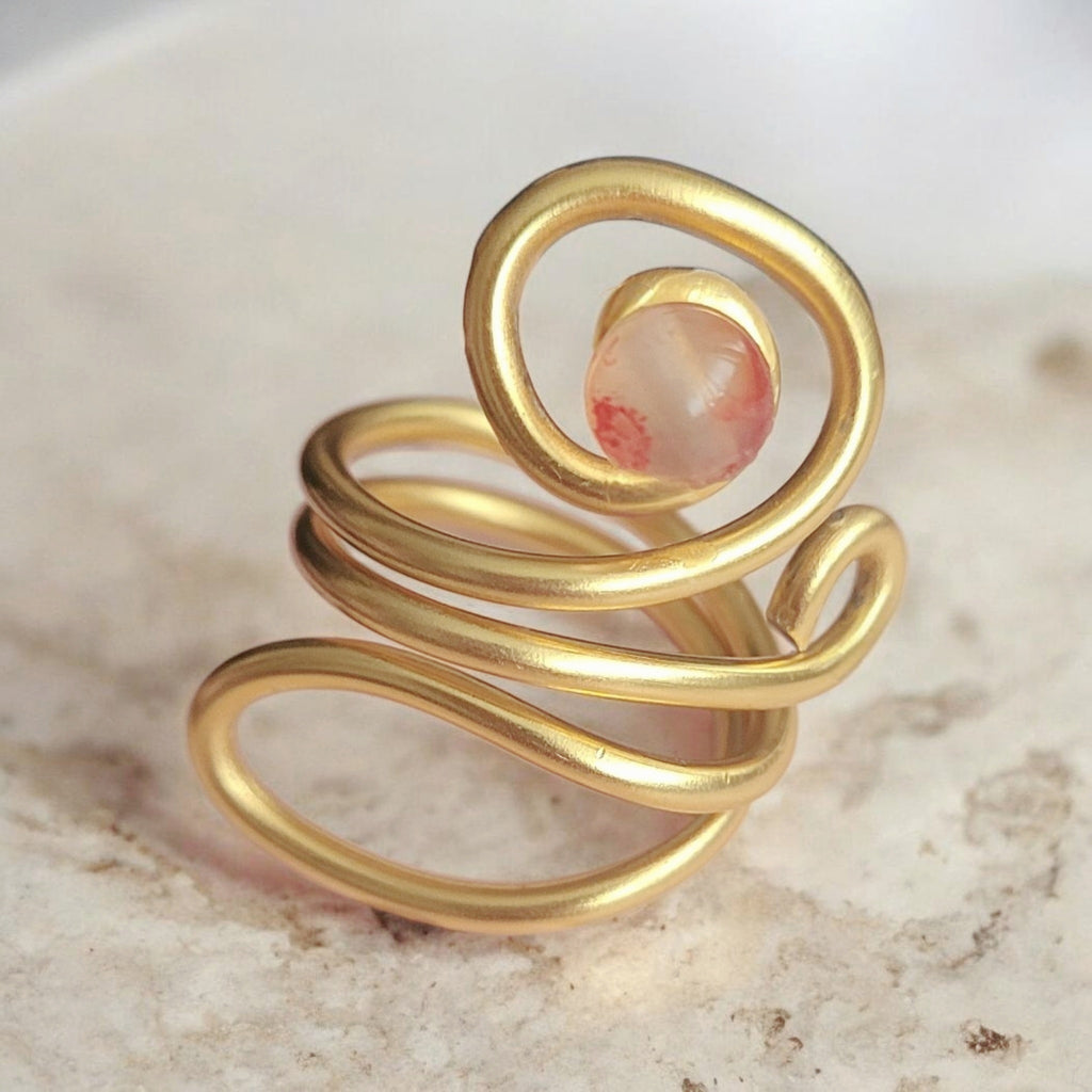 Gold Riviera Ring
