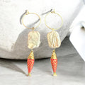 Neon Bloom Earrings