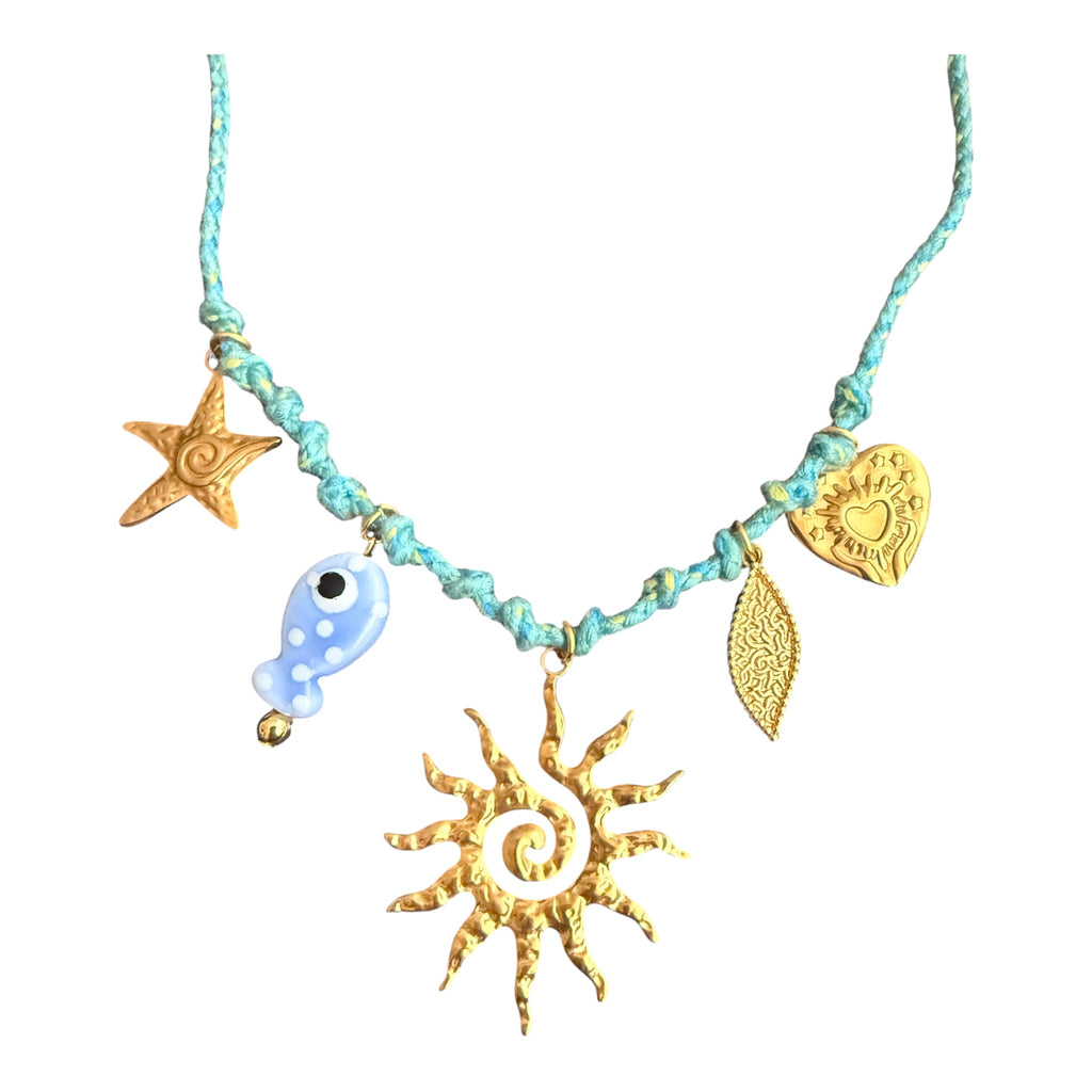 Sirena Charm Necklace