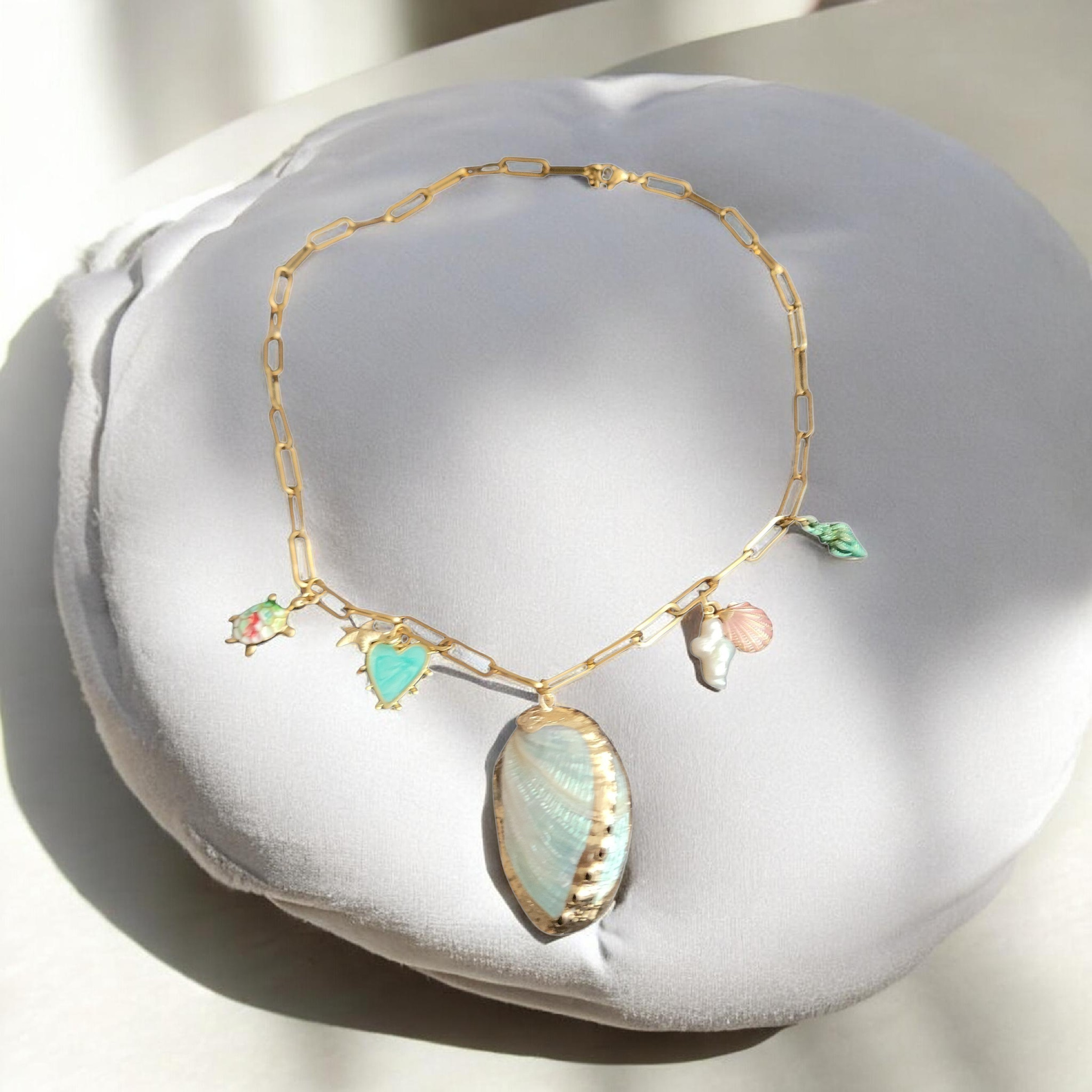 Theodora Charm Necklace
