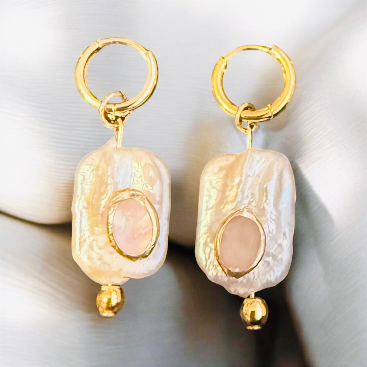 Fira Earrings in Gold