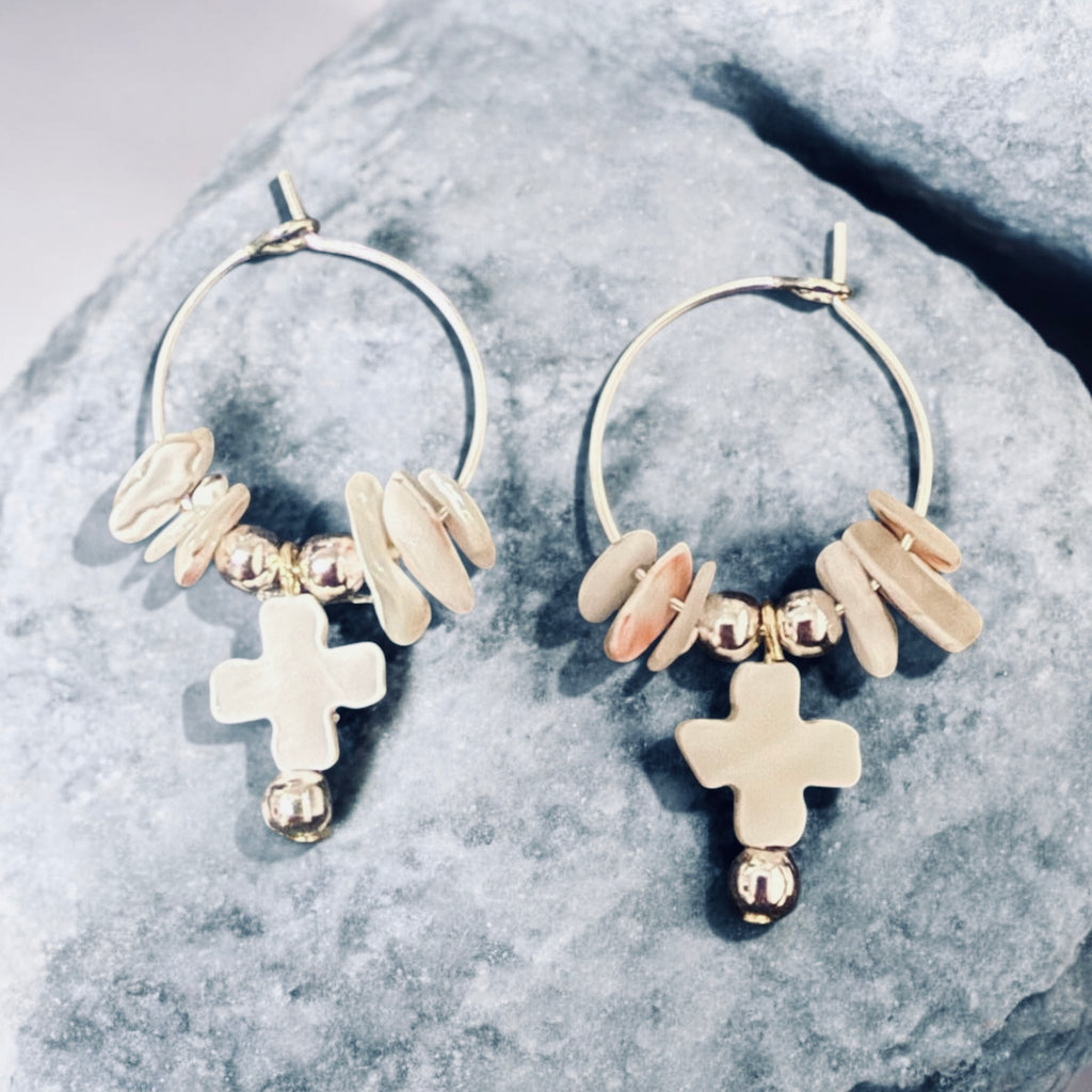 Paloma Earrings in Silver