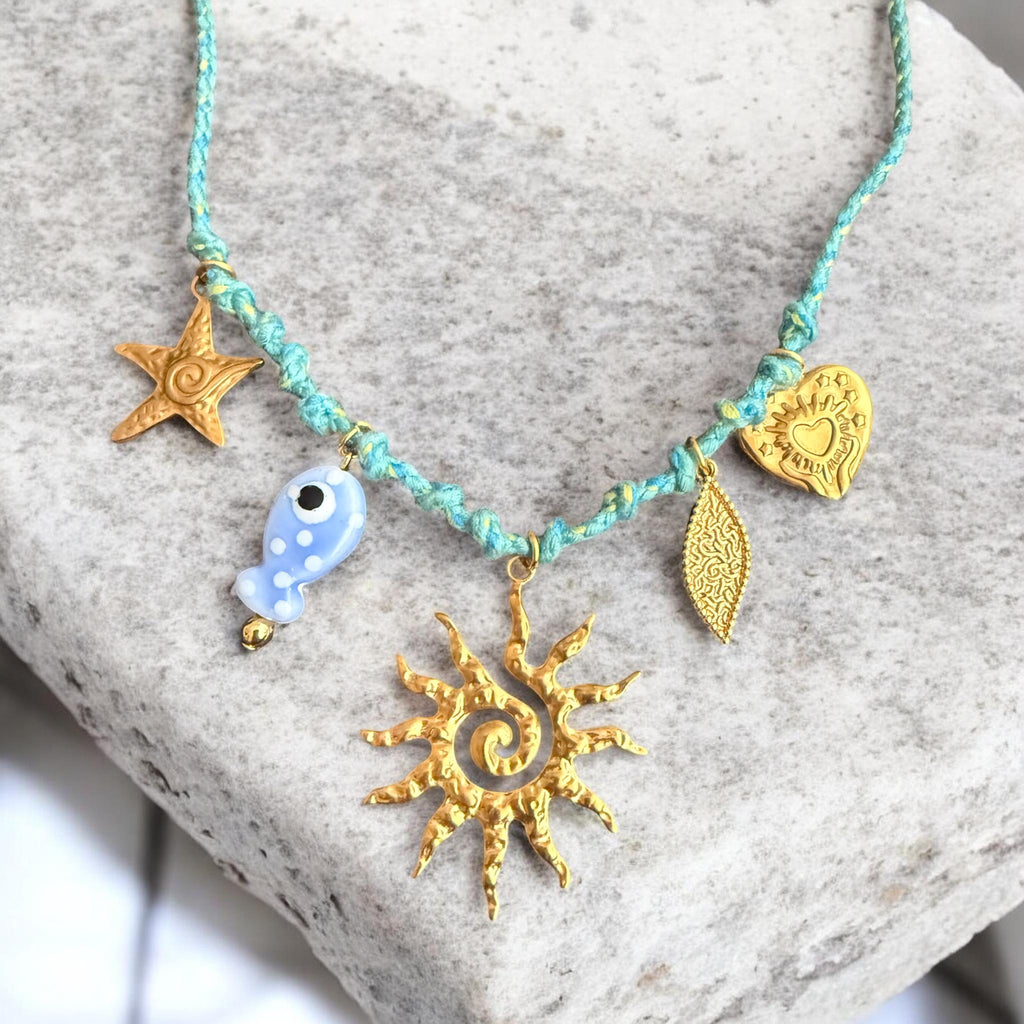 Sirena Charm Necklace