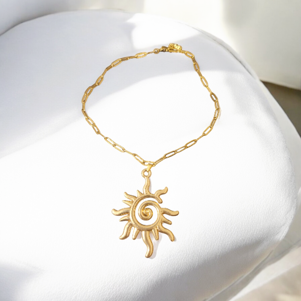 Caprice Sun Necklace