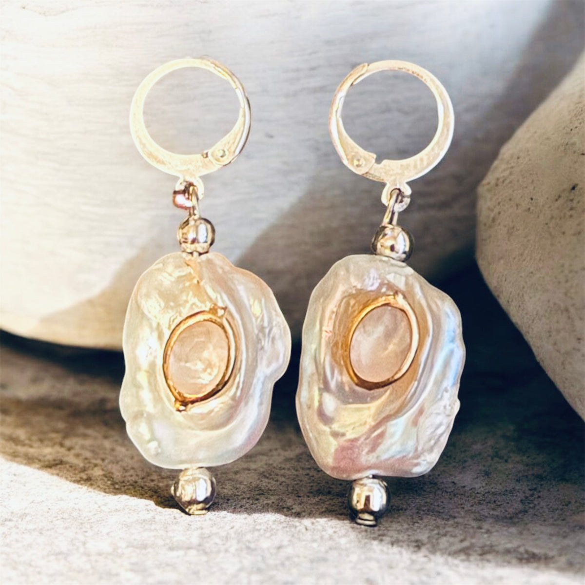 Fira Earrings in Silver