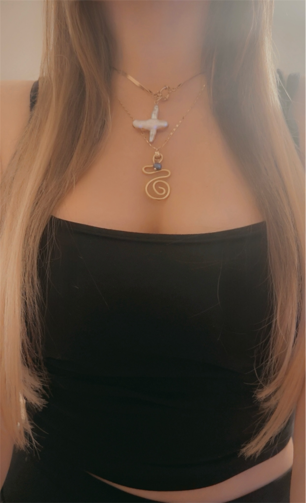 Gold Teeny Bellini Necklace