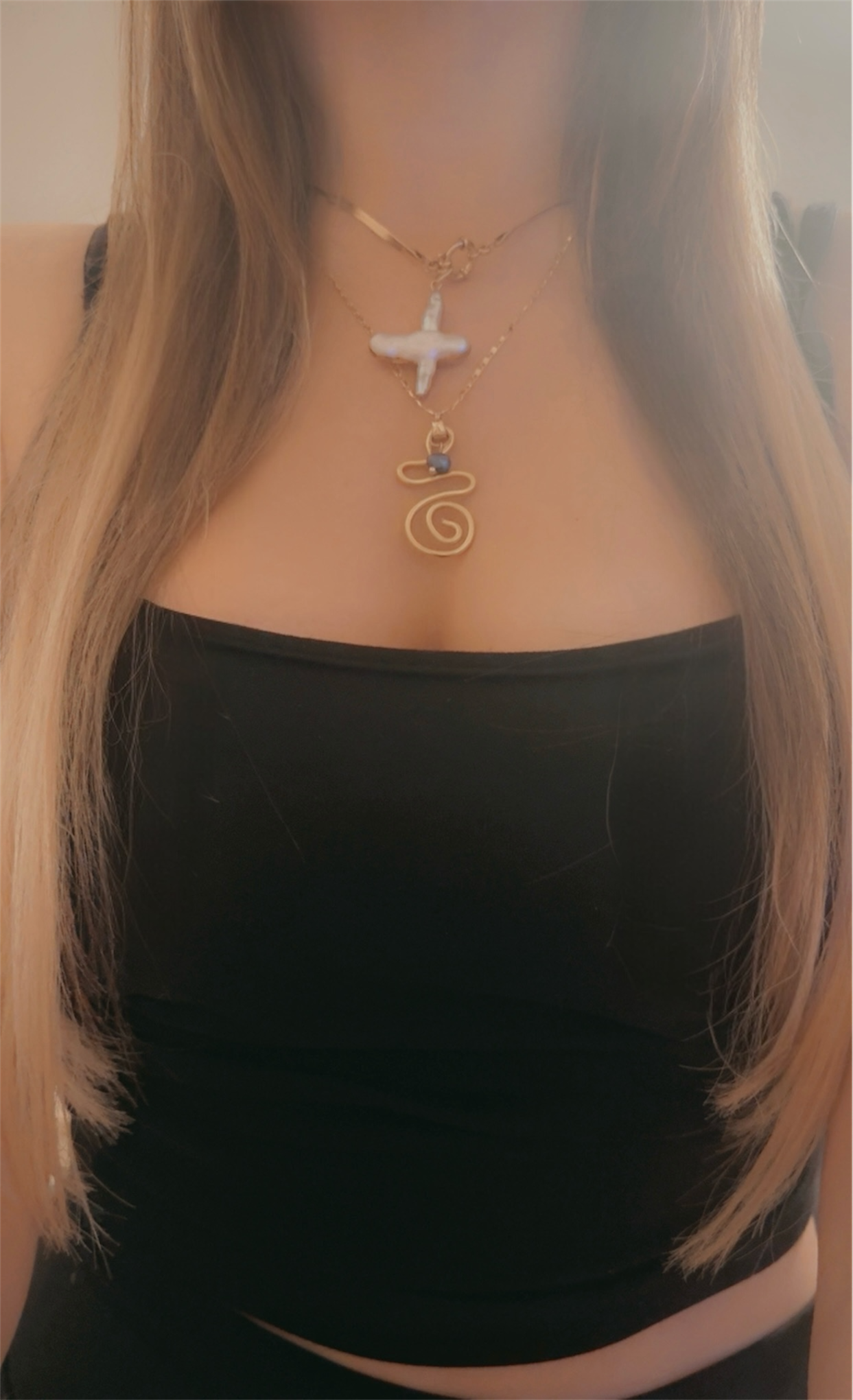 Gold Teeny Bellini Necklace