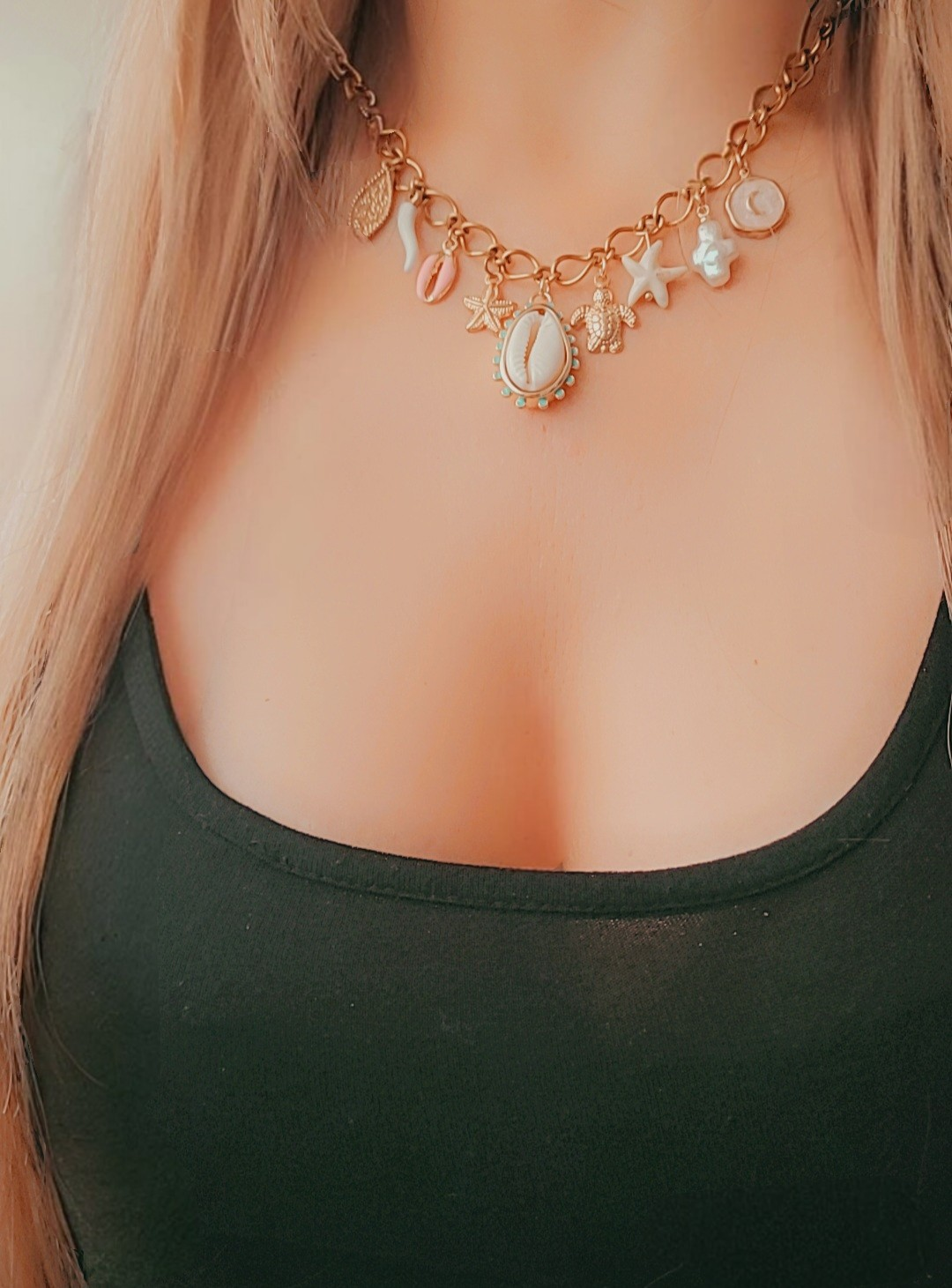 Evangeline Charm Necklace