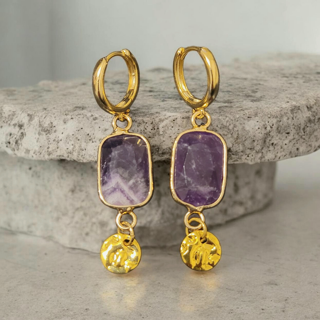 Gemstone Roma Earrings |