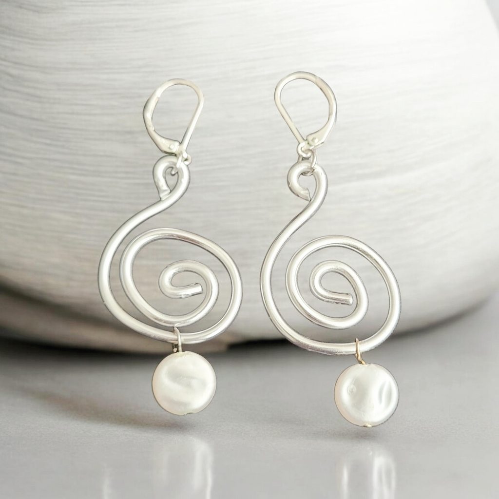 Silver Elora Earrings