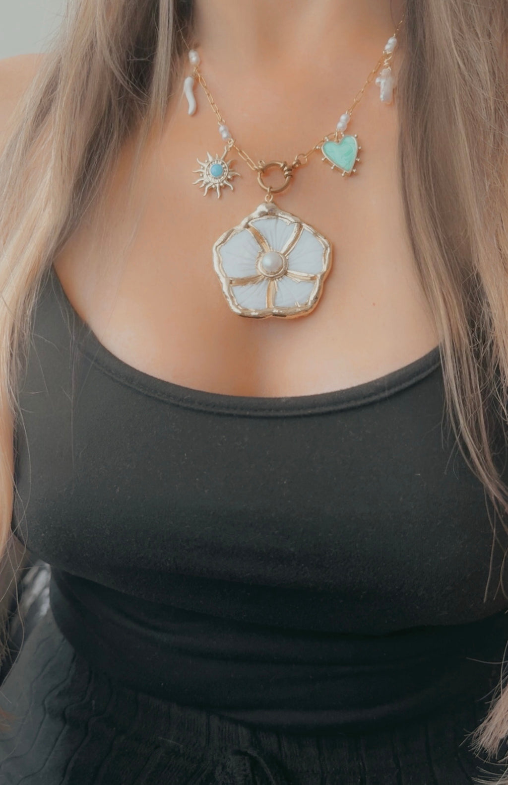 Inga Charm Necklace