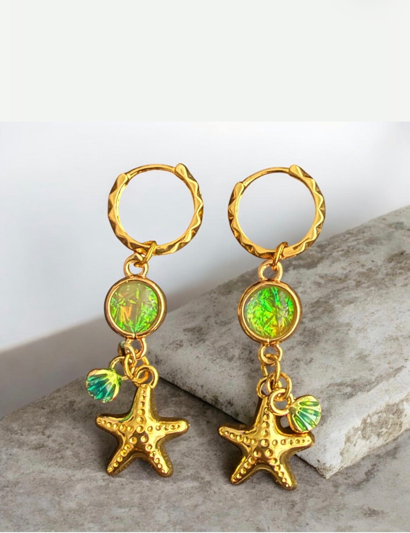 Luminara Starfish Earrings