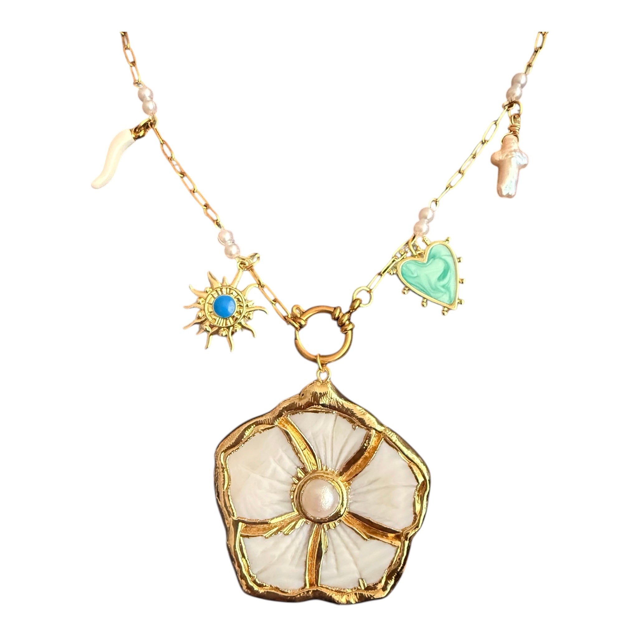 Inga Charm Necklace