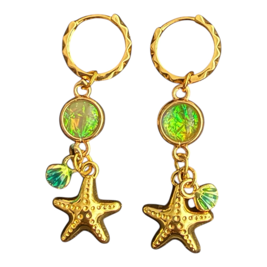 Luminara Starfish Earrings