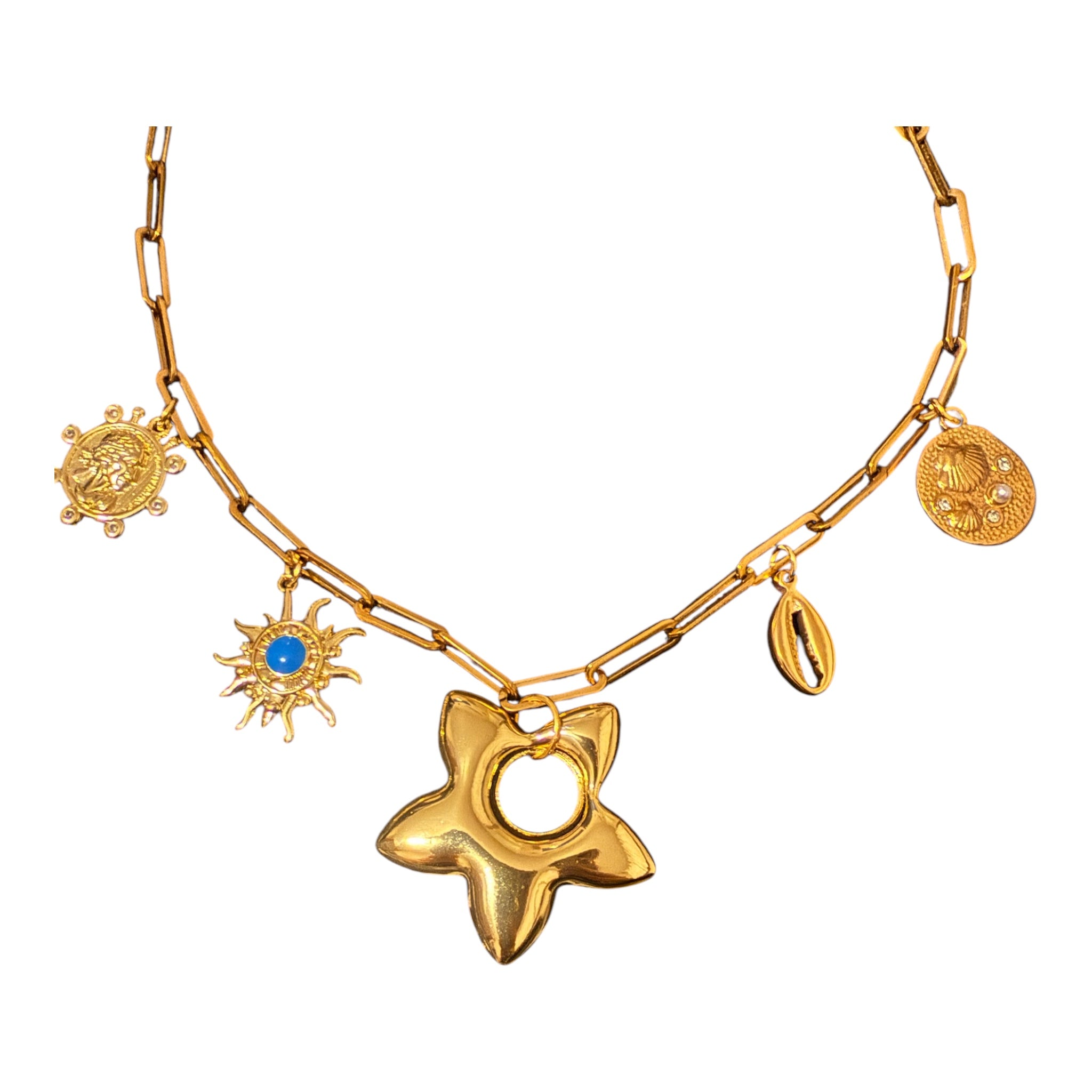Nayla Charm Necklace