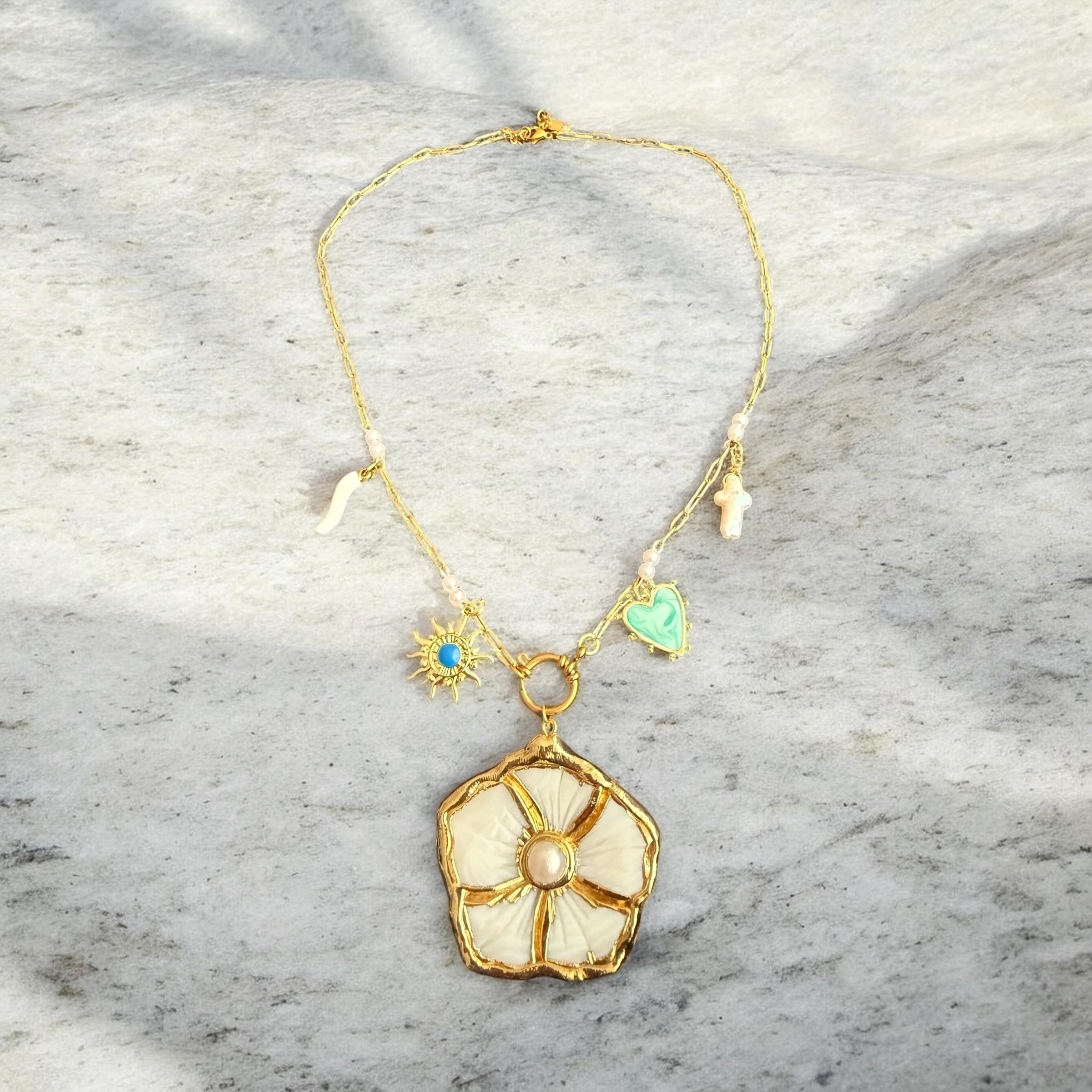 Inga Charm Necklace