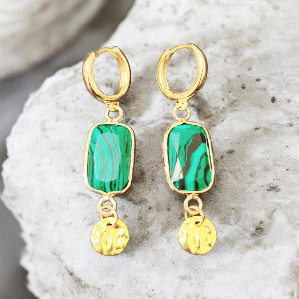 Gemstone Roma Earrings |