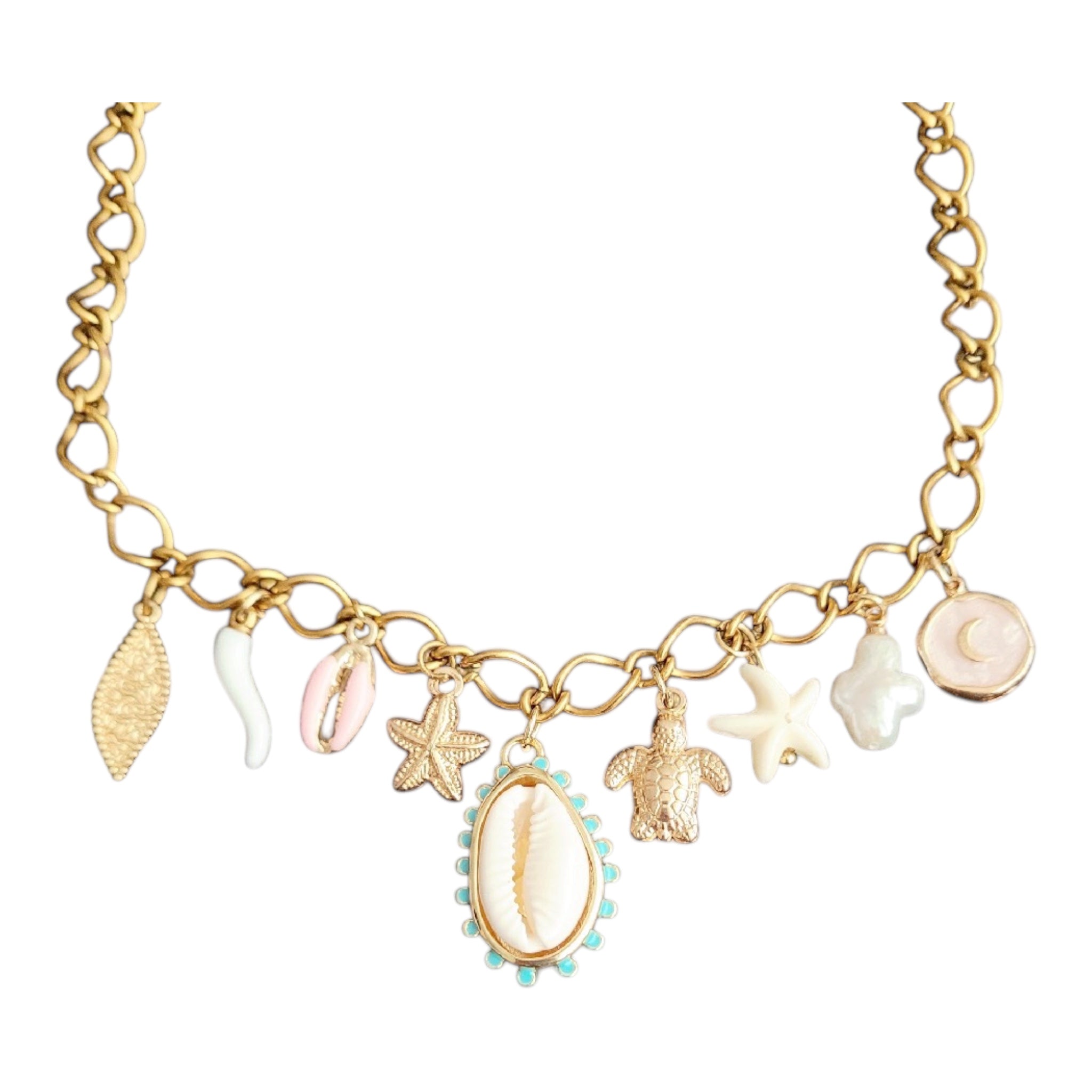 Evangeline Charm Necklace