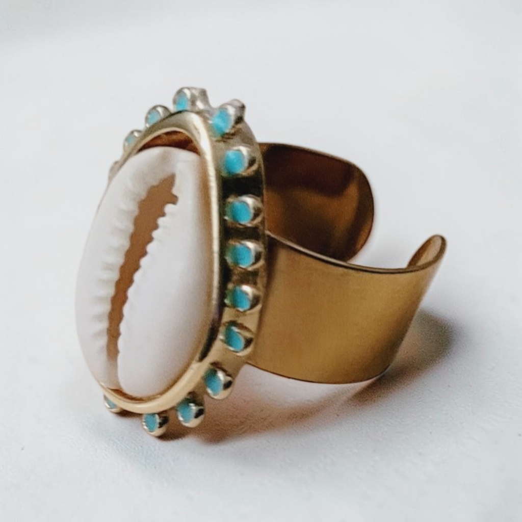 Cowrie Cove Ring