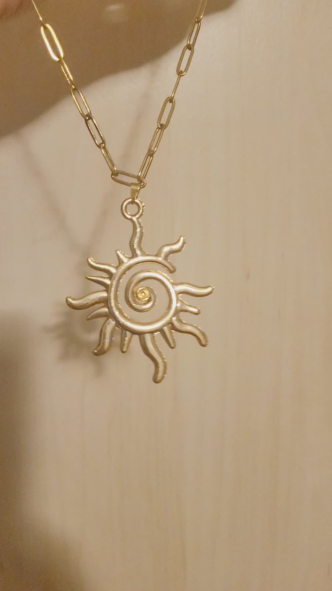 Caprice Sun Necklace